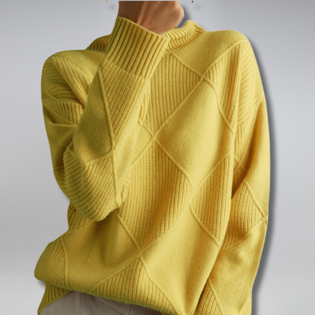 Women's Cashmere Turtleneck Sweater Winter Breathable