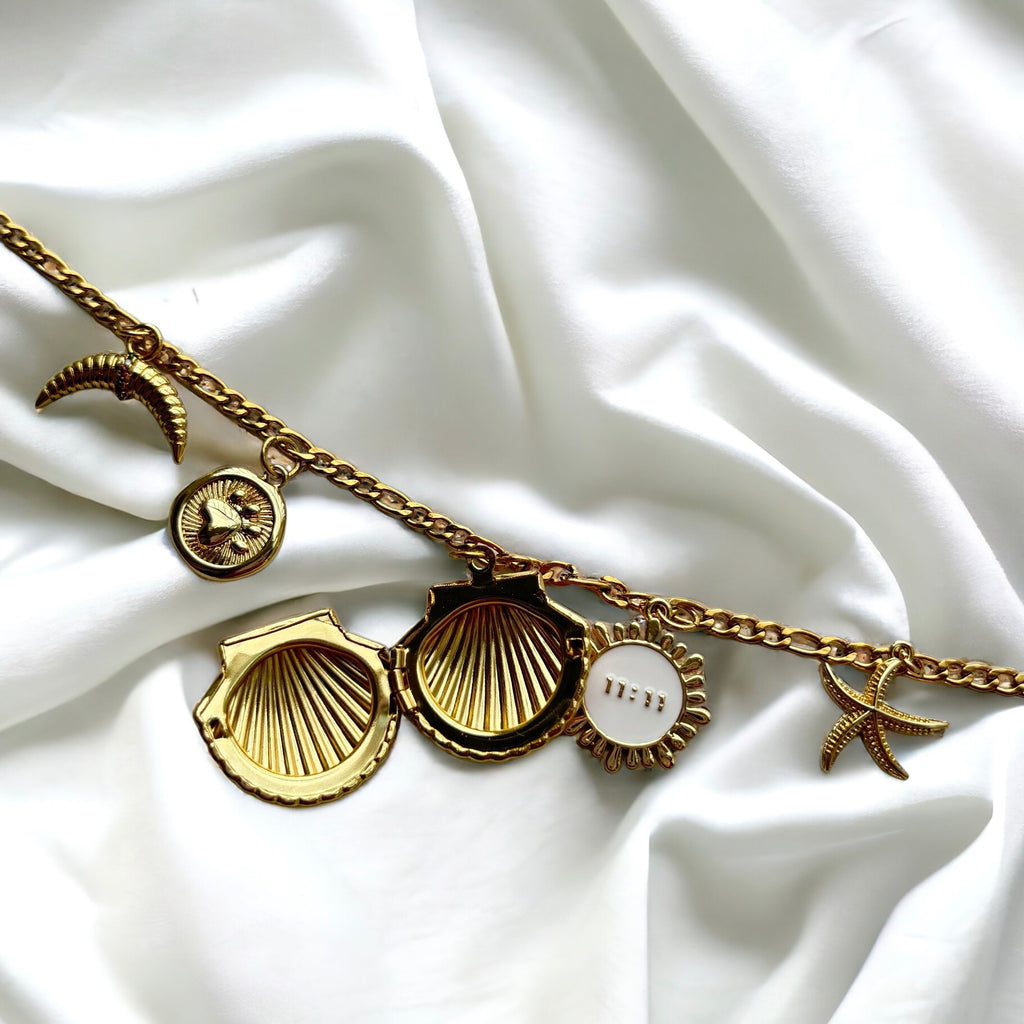 Seashell Serenade Necklace (Handmade & Limited Edition)