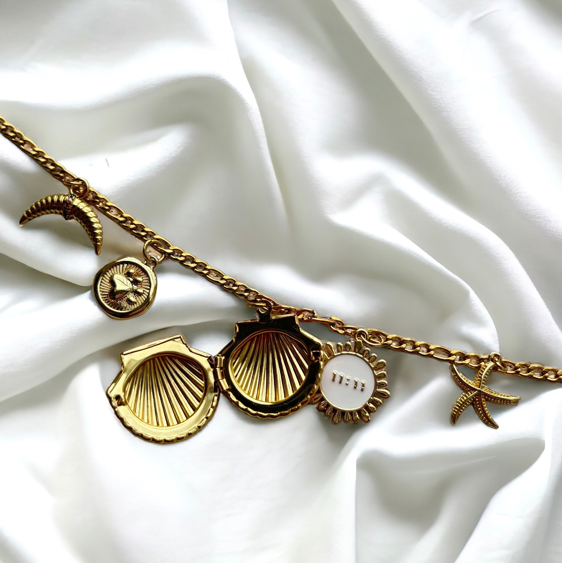 Seashell Serenade Necklace (Handmade & Limited Edition)