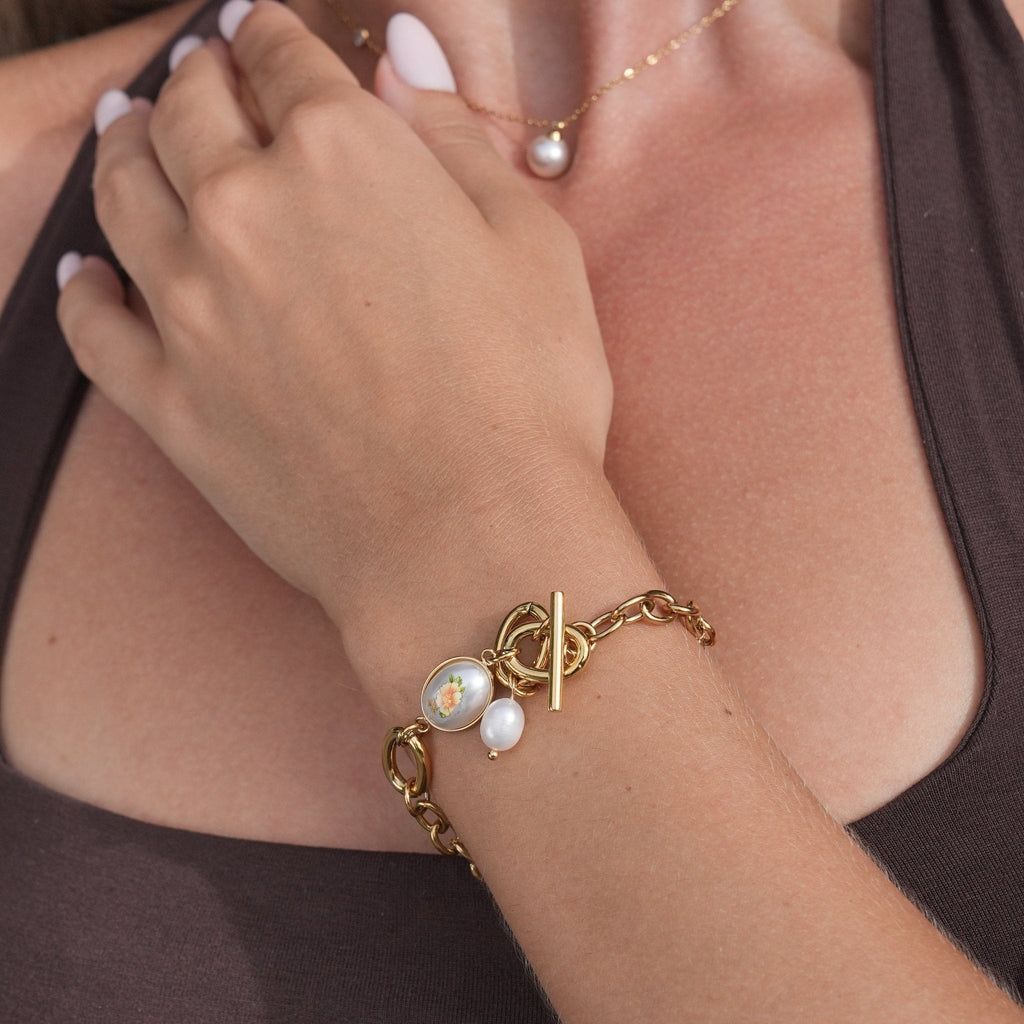 Monaco Charm Bracelet | 18K Gold-Plated