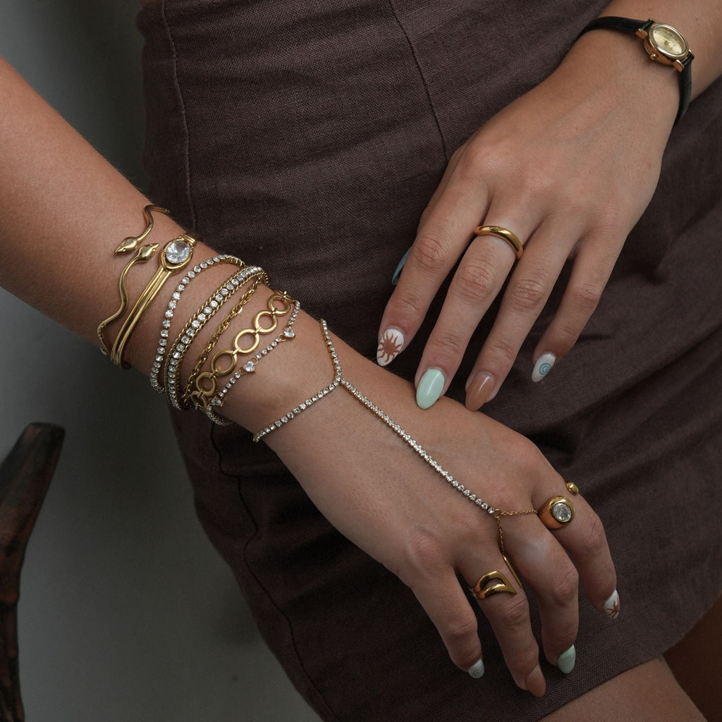Ranessa Dome Ring | 18K Gold-Plated