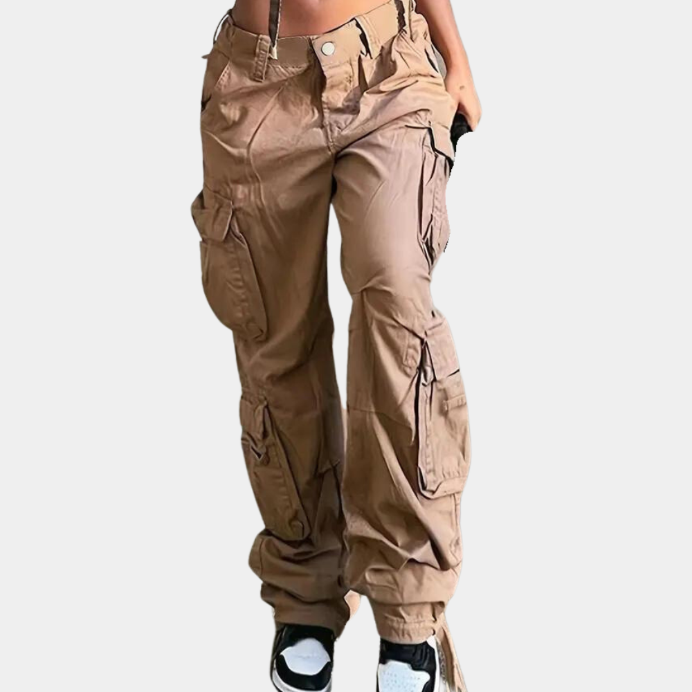 Women's Winter Cargo Pants, Roomy Pockets