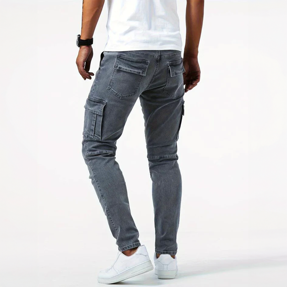 Men's Winter Cargo Pants, Slim Fit