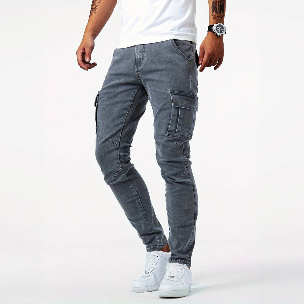 Men's Winter Cargo Pants, Slim Fit