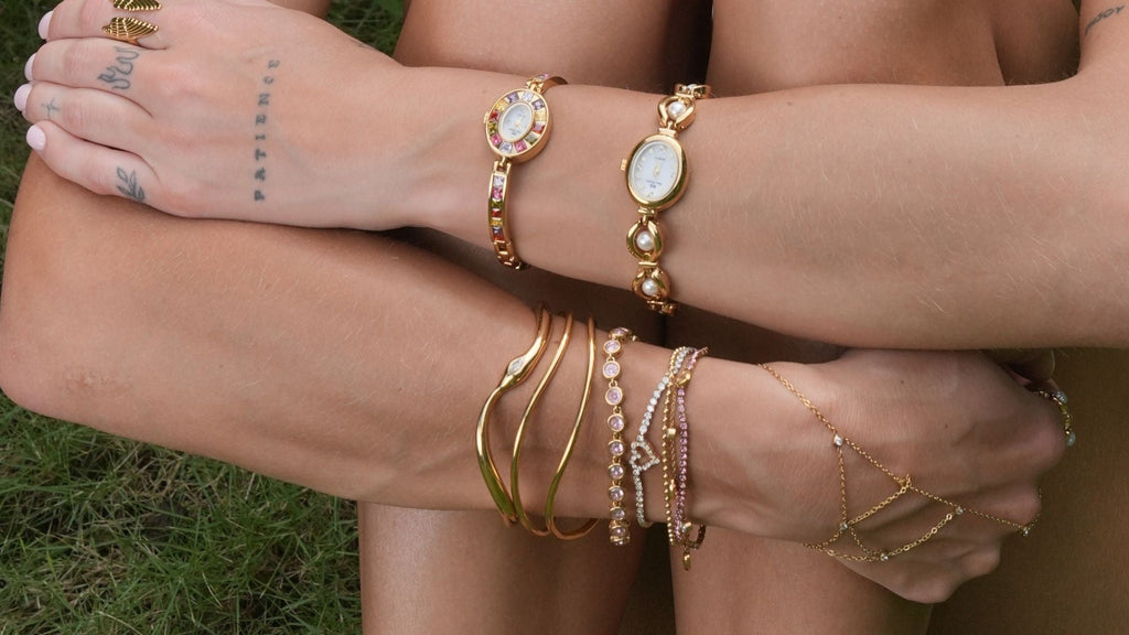 Rosalyn Radiance Bracelet | 18K Gold-Plated