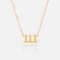 Vintage Angel Numbers Necklace