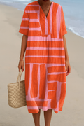 Klara - Printed Summer Breeze Dress