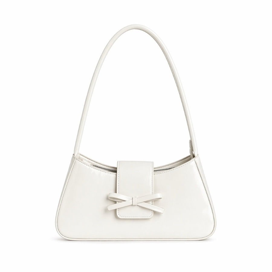 Cherie Bow Bag White