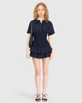 Kara Collared Mini Dress