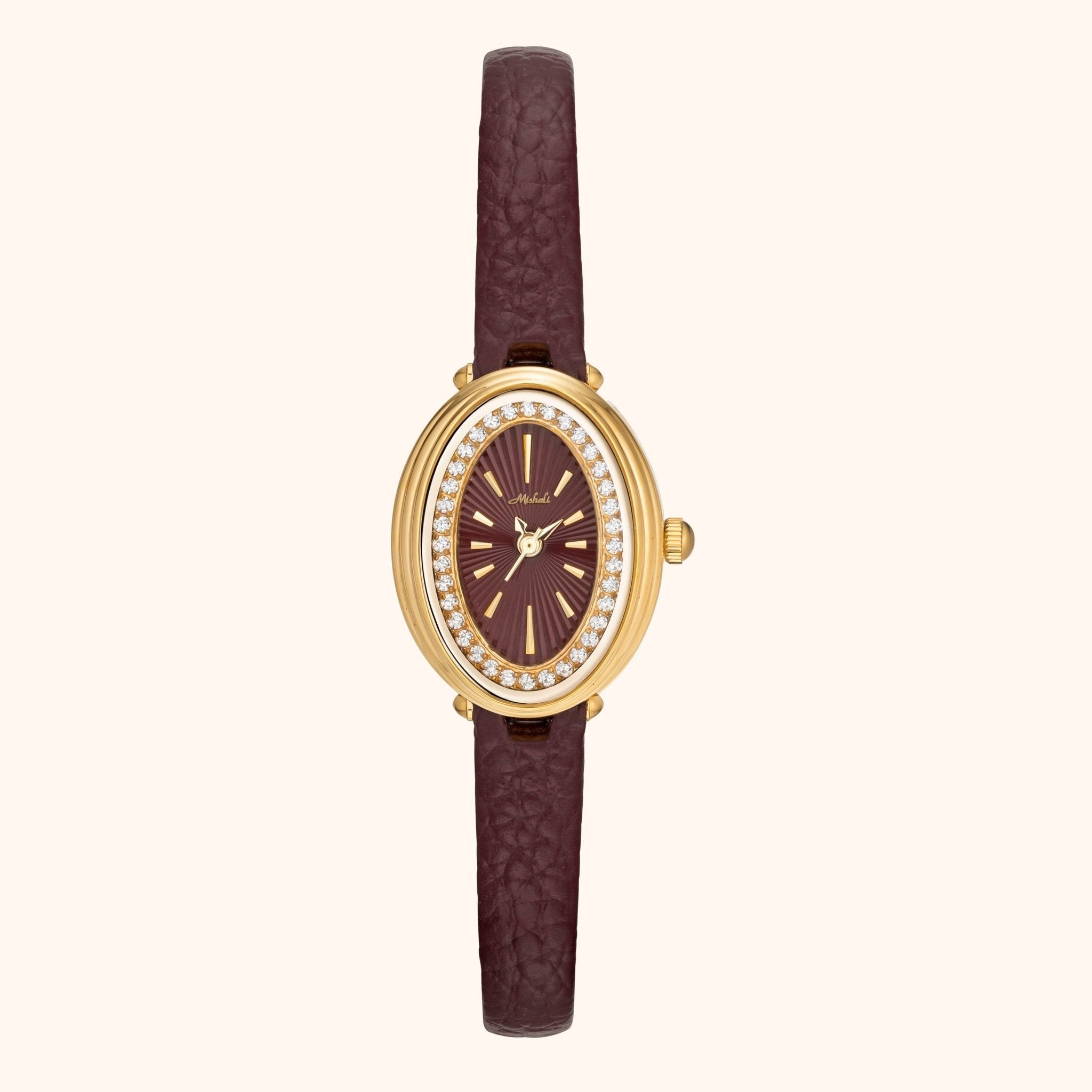 Livia | Leather Gold
