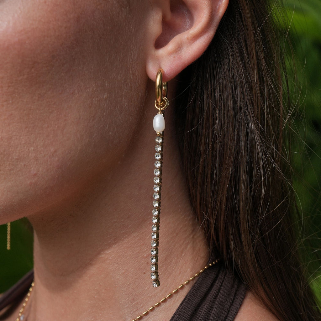 Mirabel Dangle Earrings | 18K Gold-Plated