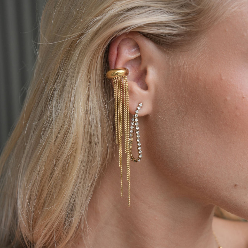 Virelle Dangle Earrings | 18K Gold-Plated