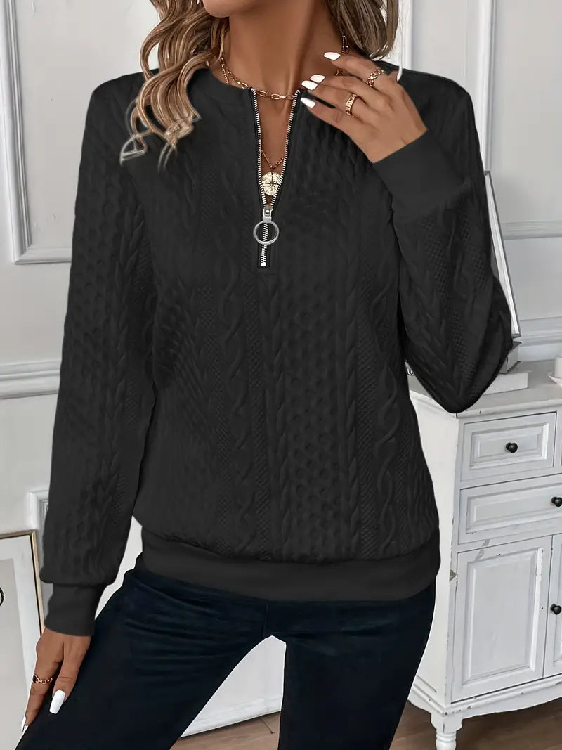 Women's Zip-Up Sweater