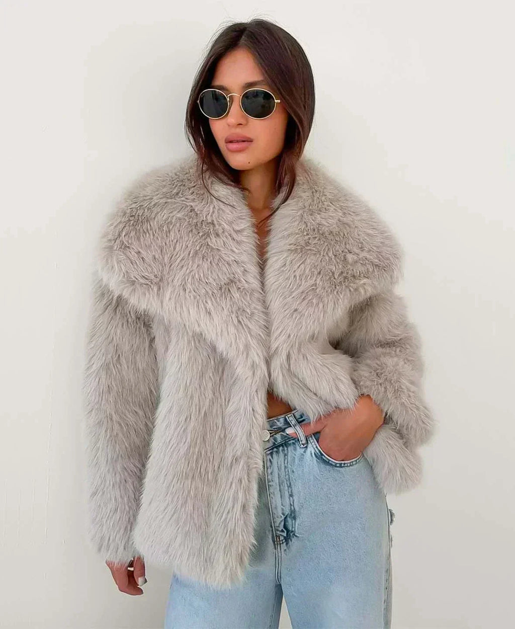 Jessica Cozy Fur Coat