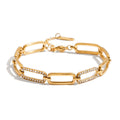 Julisse Link Bracelet | 18K Gold-Plated