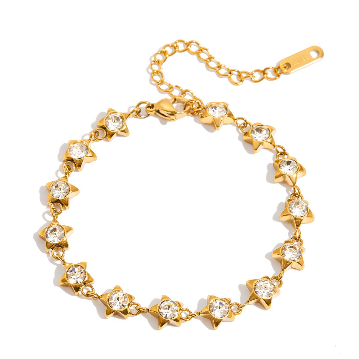Celestine Star Bracelet | 18K Gold-Plated