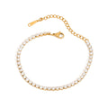 Alaina Tennis Bracelet | 18K Gold-Plated