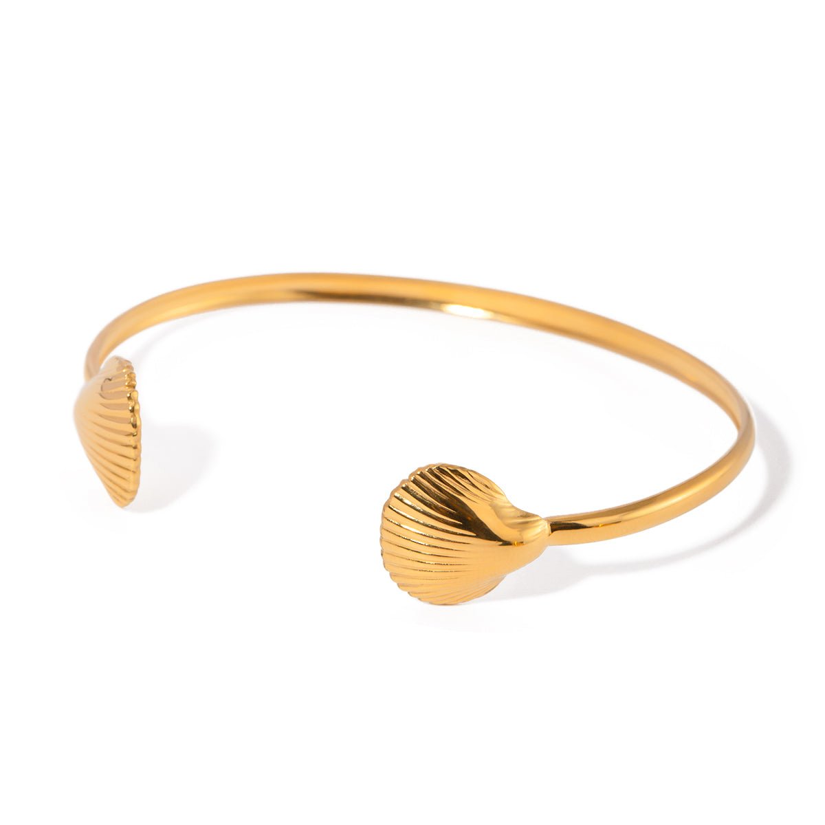 Sienna Shell Cuff | 18K Gold-Plated