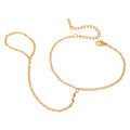 Daphne Link Ring Bracelet | 18K Gold-Plated