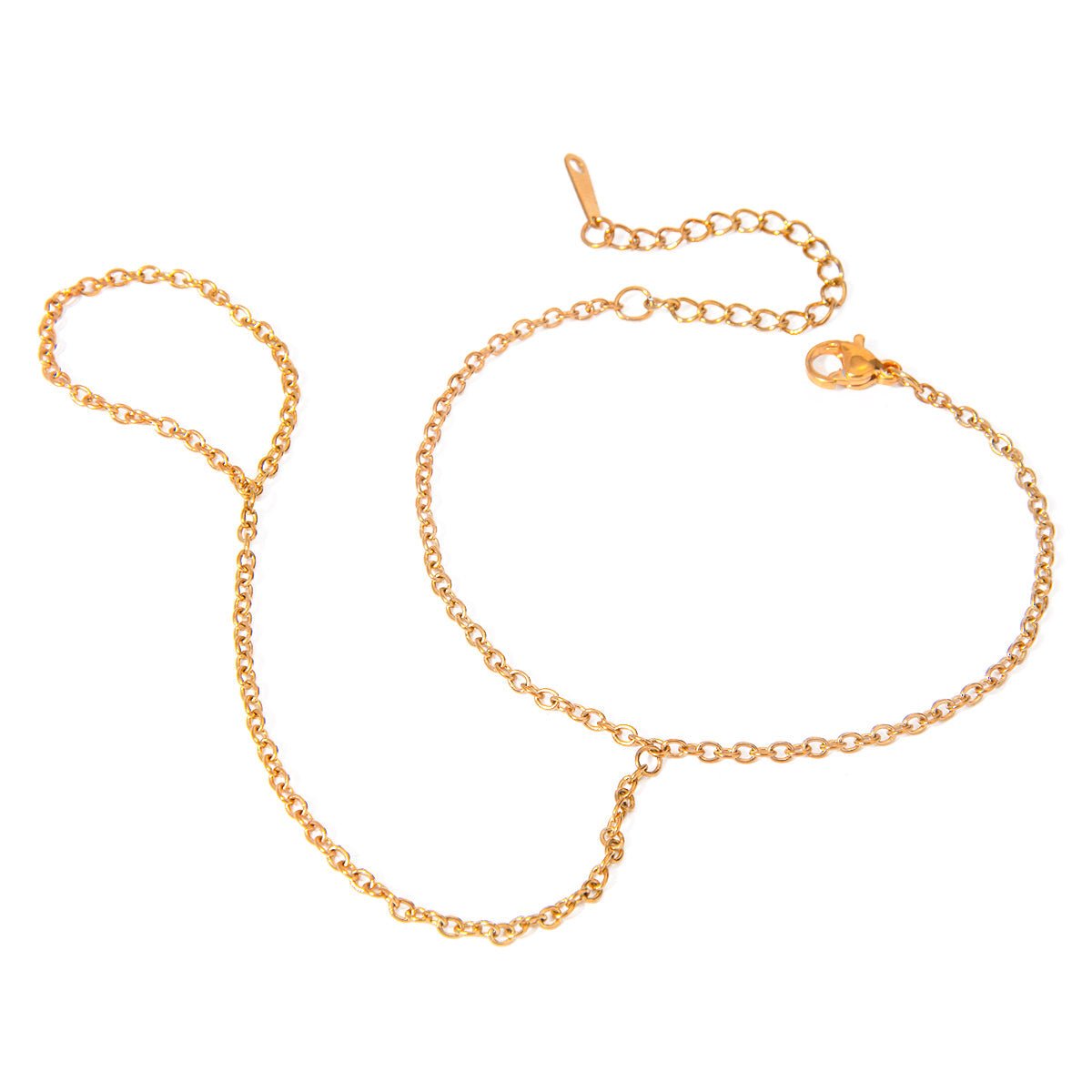 Daphne Link Ring Bracelet | 18K Gold-Plated