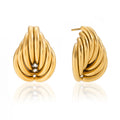 Bella Statement Stud Earrings | 18K Gold-Plated