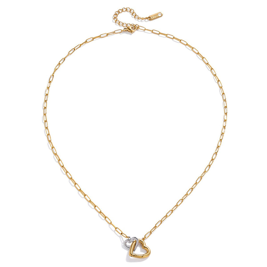 Kaylani Heart Chain Necklace