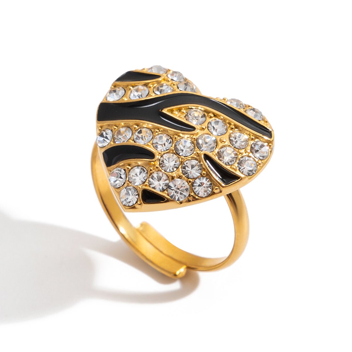 Verona Heart Ring | 18K Gold-Plated