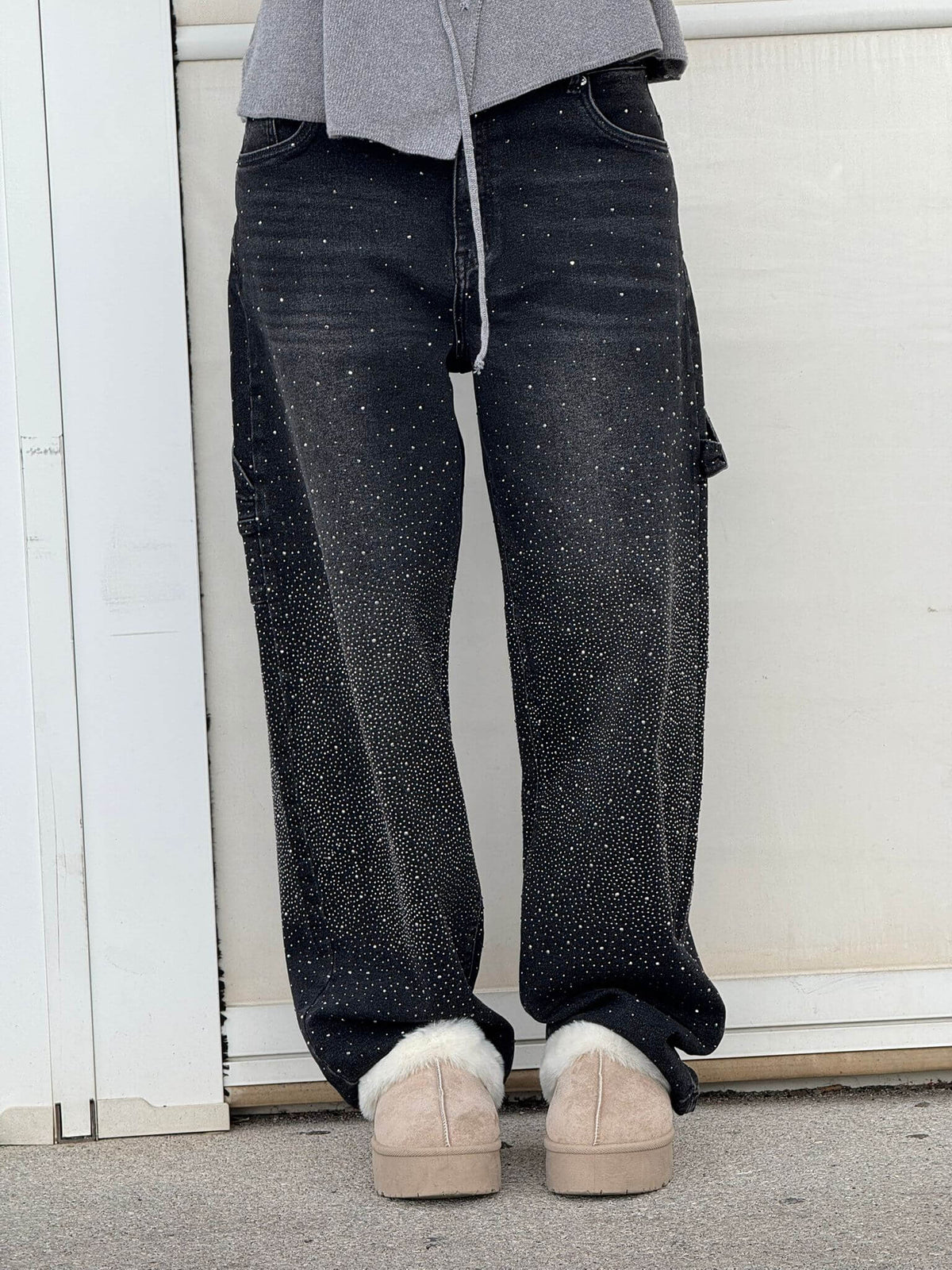 Women's Wide Balloon Cut Jeans Sabrina Elegant Autumn