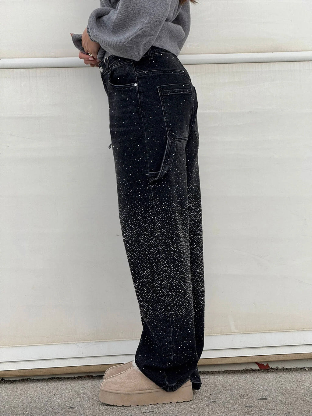 Women's Wide Balloon Cut Jeans Sabrina Elegant Autumn