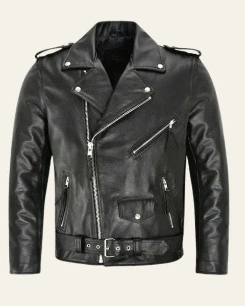 Men's Modern Vegan Leather Jacket – Contemporary Minimalism