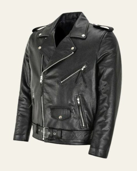 Men's Modern Vegan Leather Jacket – Contemporary Minimalism