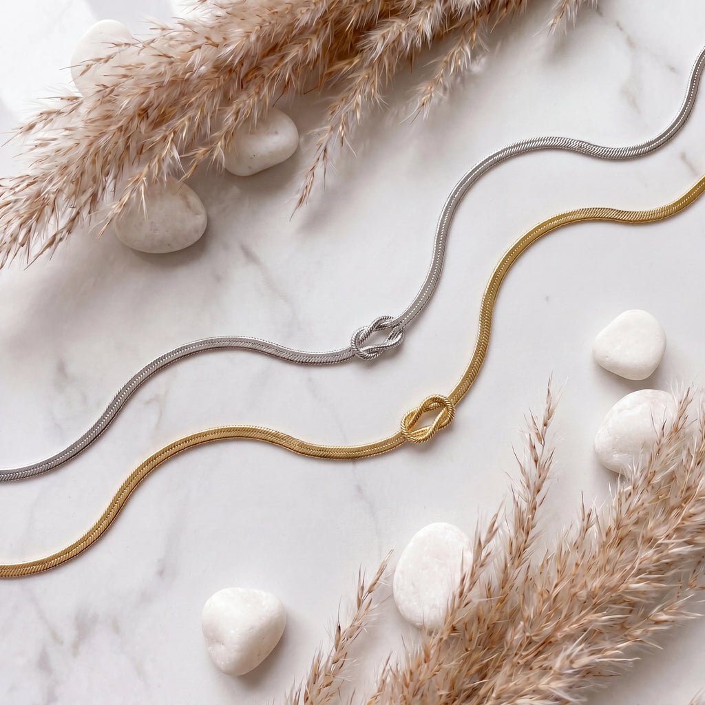 Forever Knot Choker Necklace