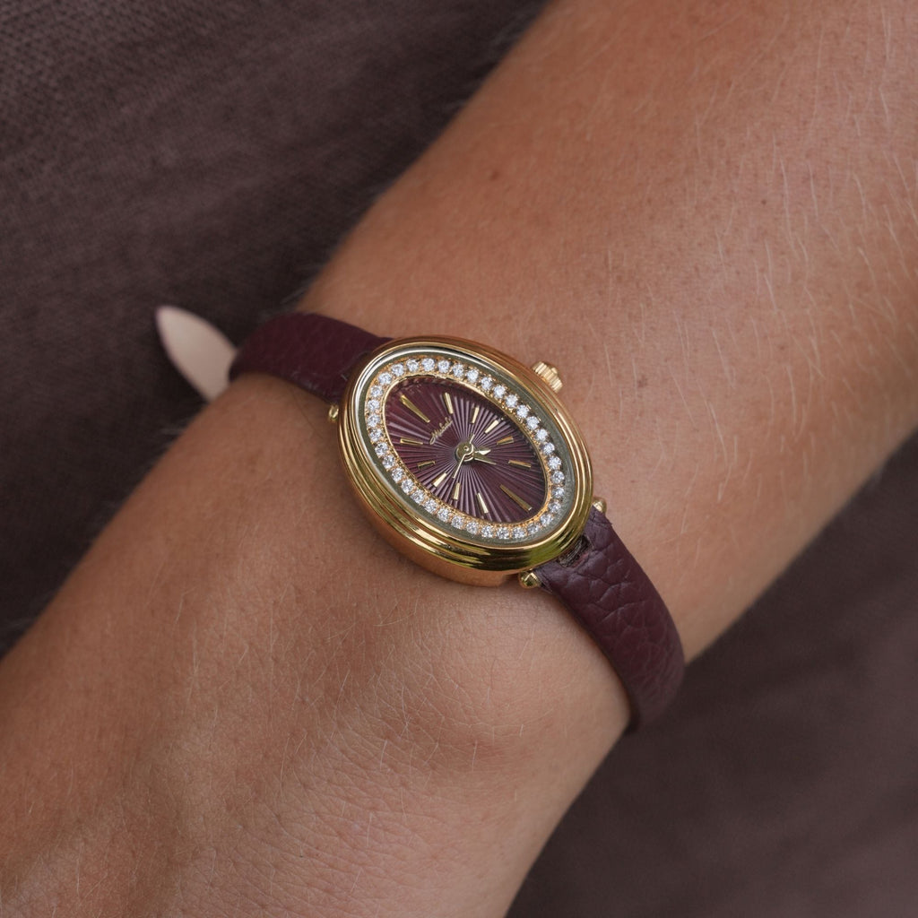 Livia | Leather Gold