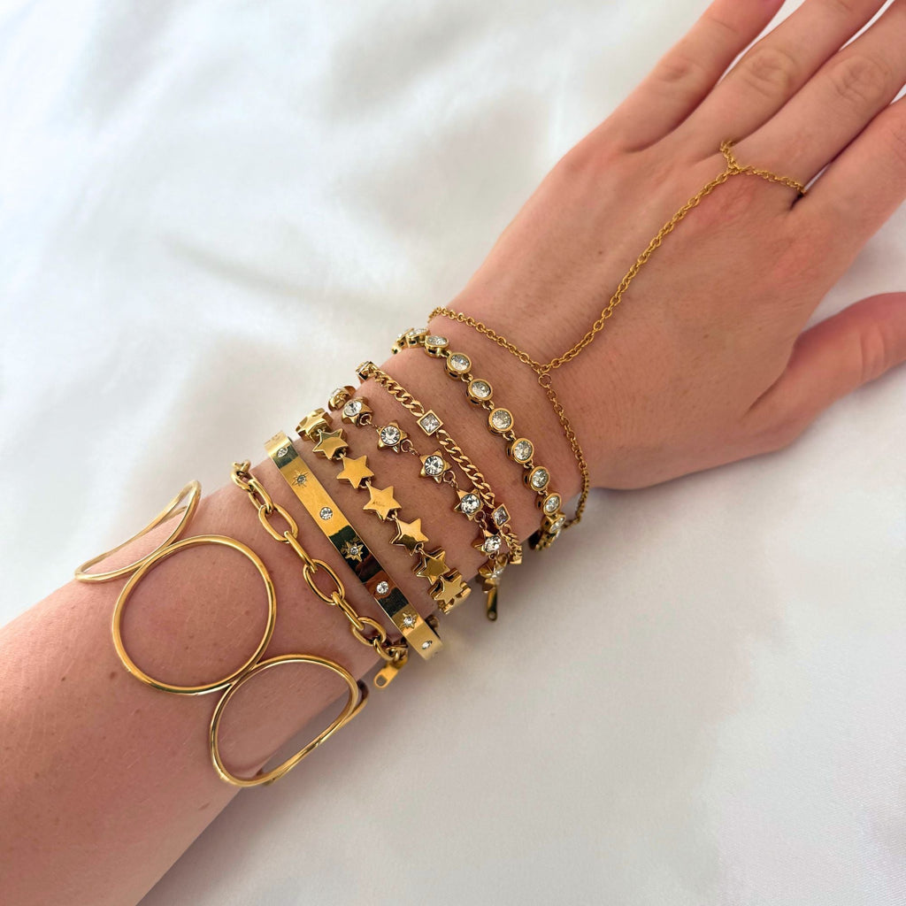 Celestine Star Bracelet | 18K Gold-Plated