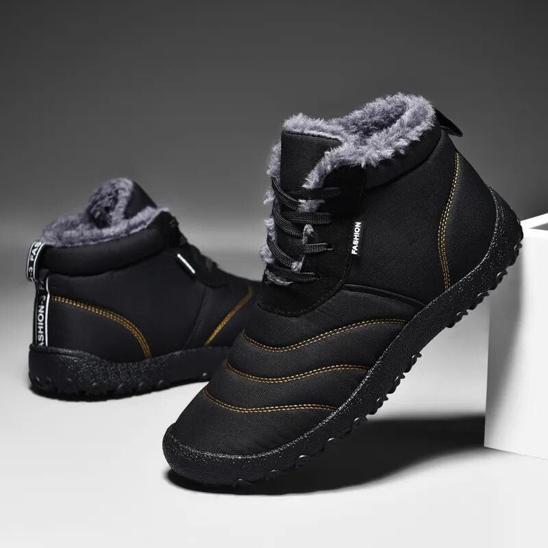 Men's Winter Shoes, Warm Lined