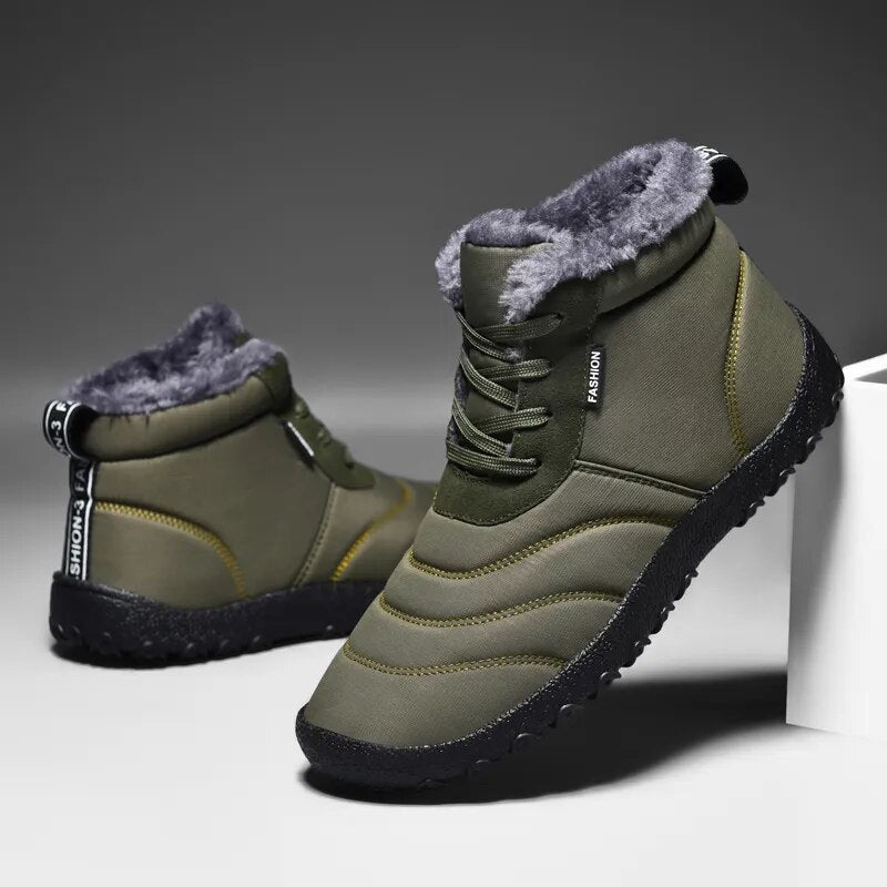 Men's Winter Shoes, Warm Lined