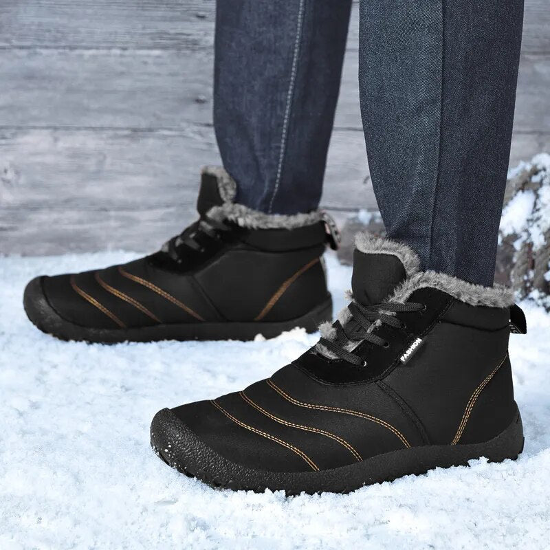 Men's Winter Shoes, Warm Lined