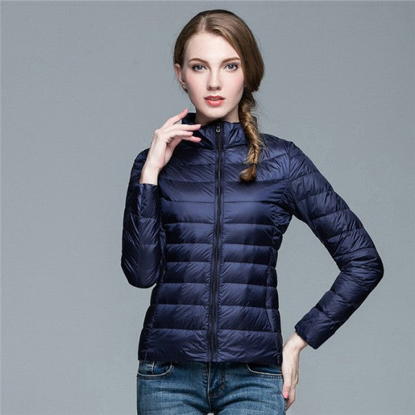 Women's Lightweight Waterproof Winter Down Jacket
