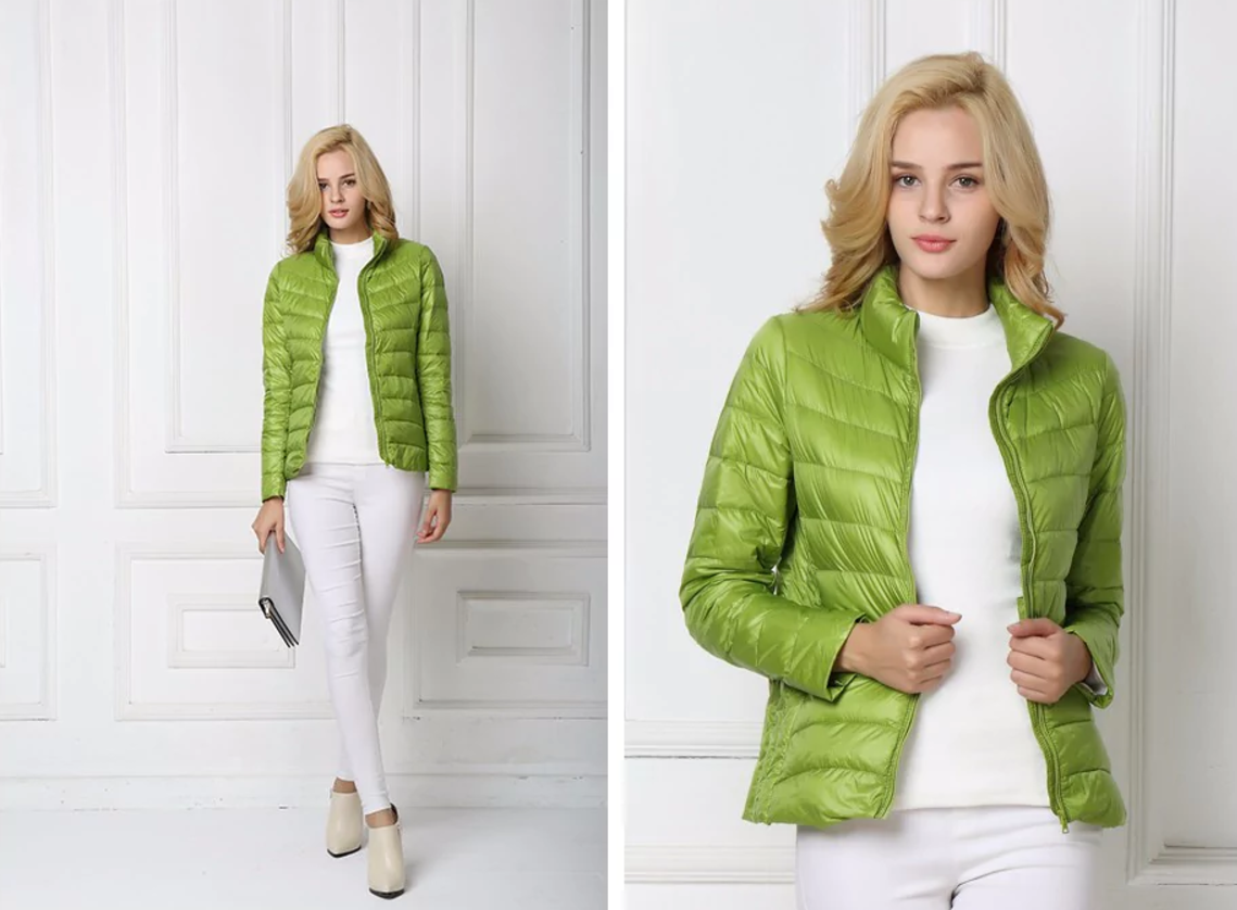Women's Lightweight Waterproof Winter Down Jacket