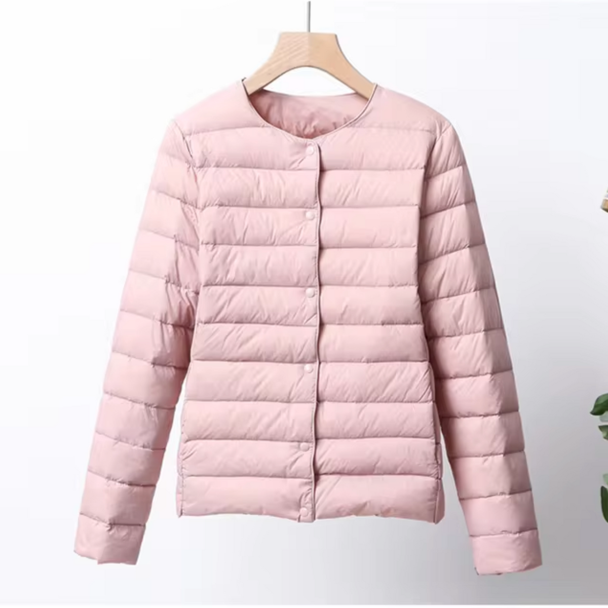 Women's Ultra-Lightweight Short Winter Down Jacket