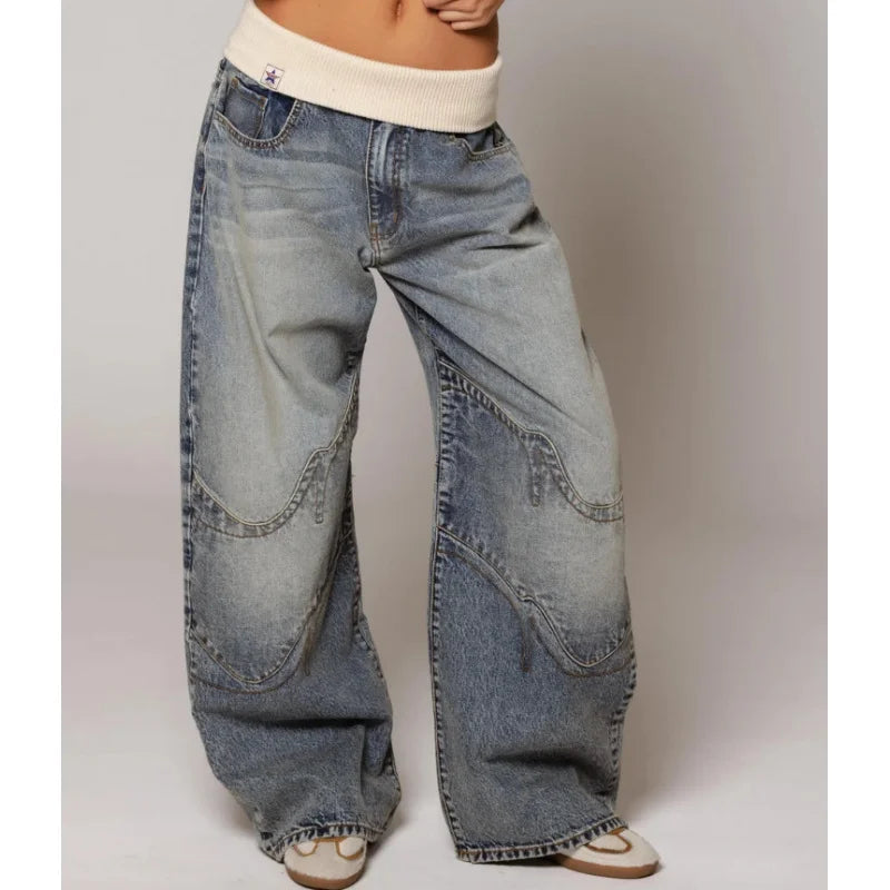 Women's Vintage Comfort Wide Leg Jeans
