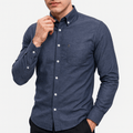 Miesten slim fit -nappipaita