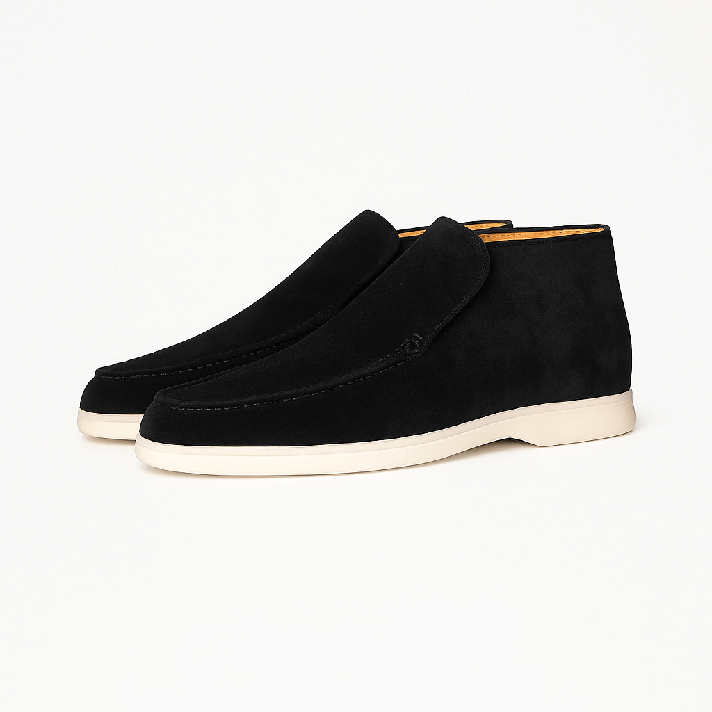 Elegant Suede Loafers for Men