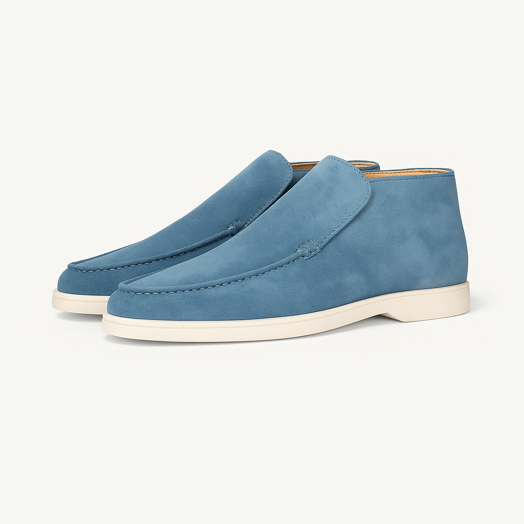 Elegant Suede Loafers for Men