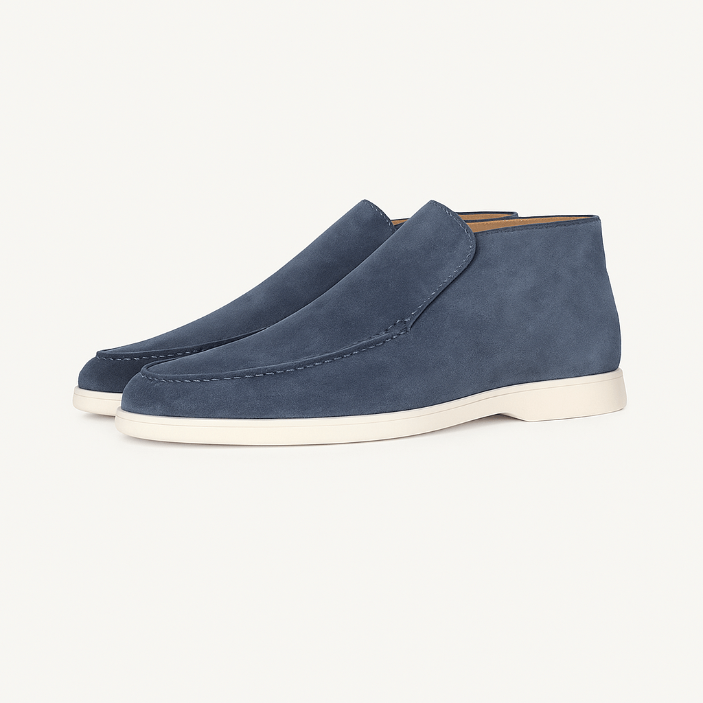 Elegant Suede Loafers for Men