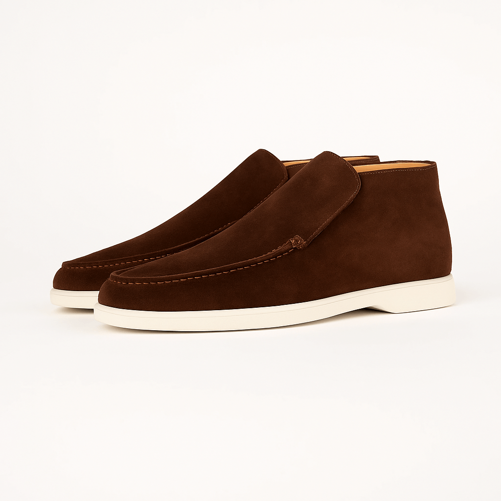Elegant Suede Loafers for Men