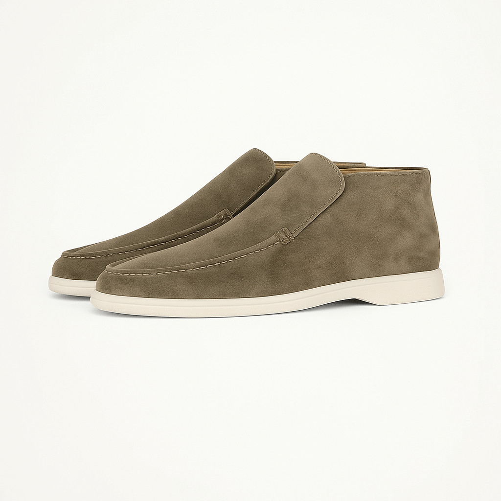 Elegant Suede Loafers for Men