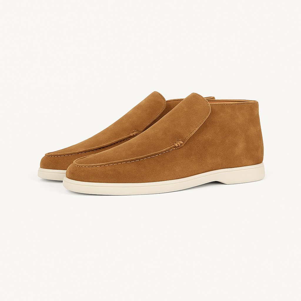 Elegant Suede Loafers for Men