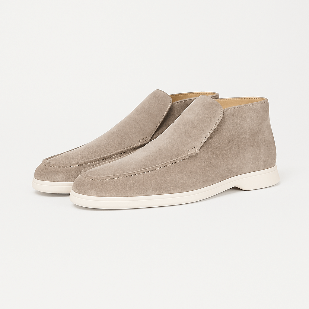 Elegant Suede Loafers for Men