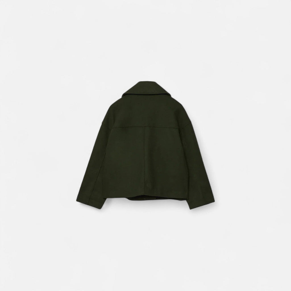 Women's Fitted Minimalist Jacket – Modern Structure, Effortless Elegance
